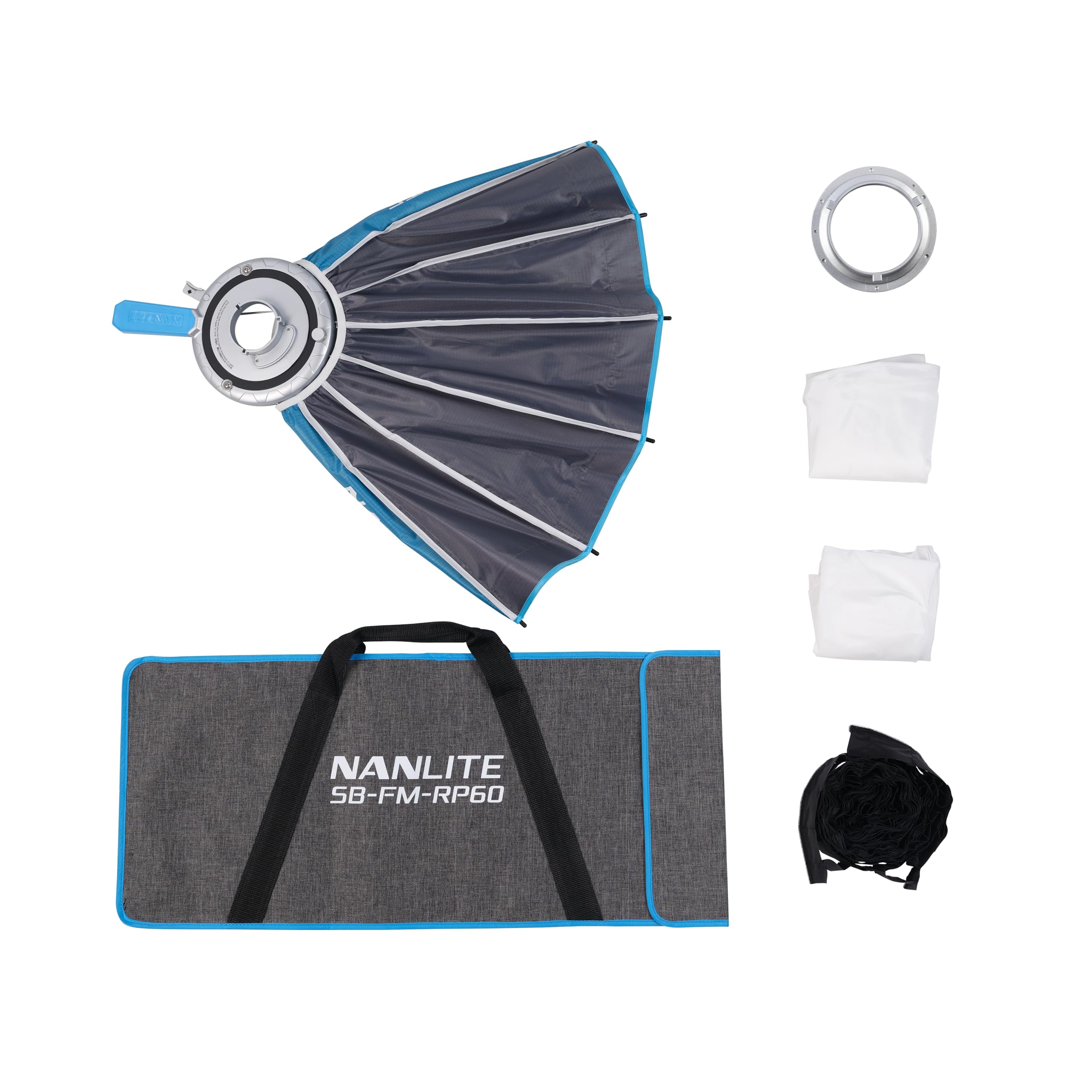 NANLITE SB-FMM-60 パラボリックソフトボックス 60cm NANLITE SB-FMM-O-60 オクタゴナルソフトボックス 60cm FMマウント